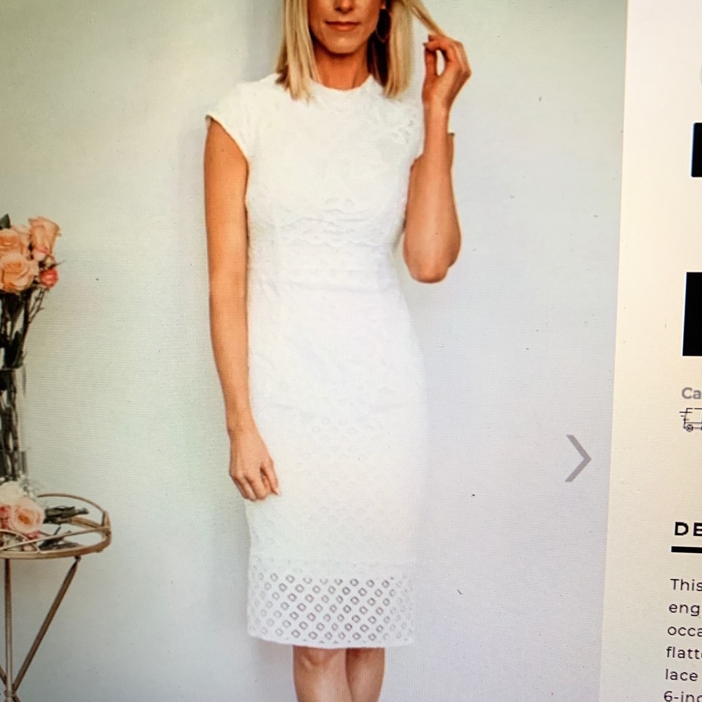 White dress